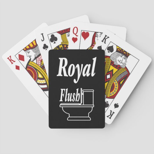 Jeu De Cartes Cartes de lecture Royal Flush (dos)