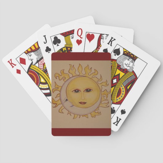 Jeu De Cartes Cartes de lecture Sun et Moon (dos)