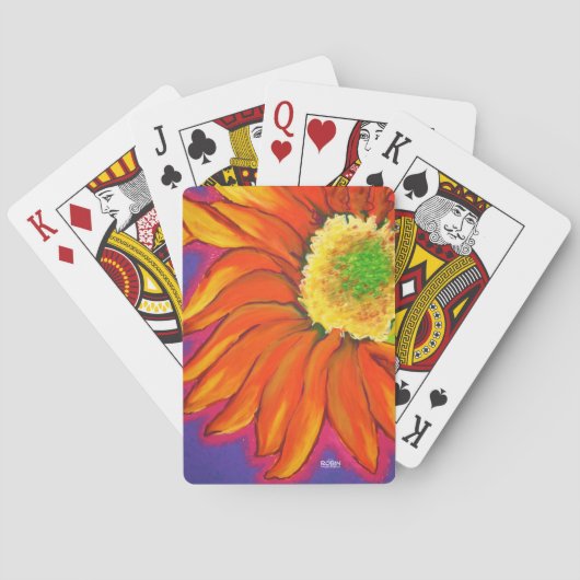 Jeu De Cartes Cartes de lecture "SunRay SunFlower" (dos)