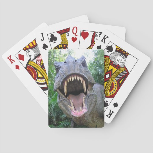 Jeu De Cartes Cartes de lecture T-Rex (dos)