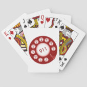 Jeu De Cartes Cartes de lecture téléphoniques d'urgence (dos)