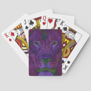 Jeu De Cartes Cartes de Lion Abstraites
