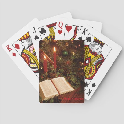 Jeu De Cartes Cartes de Noël (dos)