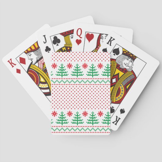 Jeu De Cartes Cartes de Noël (dos)
