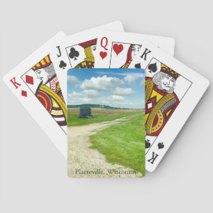 Jeu De Cartes Cartes de photographie agricole de Platteville, Wi
