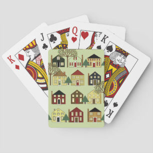 Jeu De Cartes Cartes de poker de biens immobiliers de l'agent im