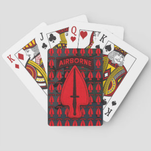 Jeu De Cartes Cartes de poker de patchs d'opérations spéciales U