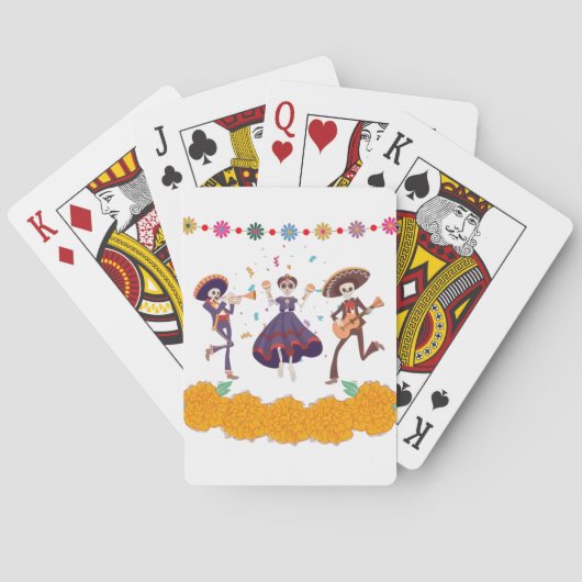 Jeu De Cartes Cartes de poker | Dia De Muertos (dos)