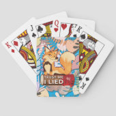 Jeu De Cartes Cartes de Poker : Faites-moi confiance I Lied (ble (dos)
