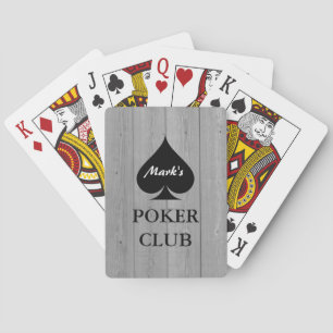 Jeu De Cartes Cartes de poker personnalisées avec la couleur piq