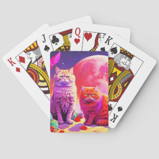 Jeu De Cartes Cartes de poker pour chats artistiques