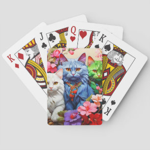 Jeu De Cartes Cartes de poker pour les amoureux des chats