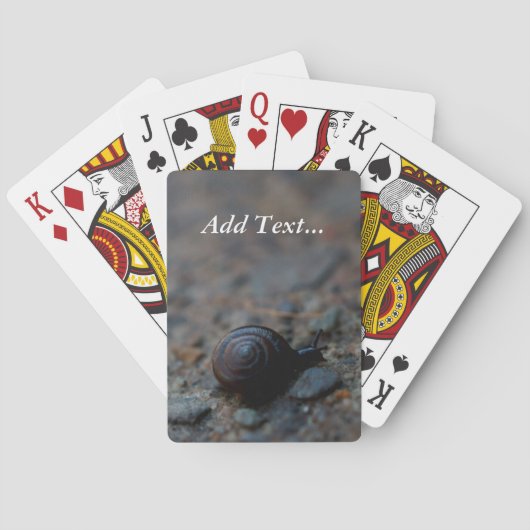 Jeu De Cartes Cartes de poker Tiny Snail (dos)