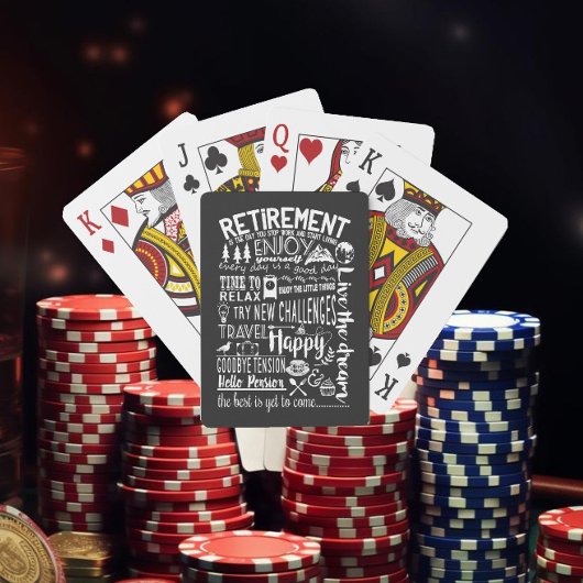 Jeu De Cartes Cartes de retraite