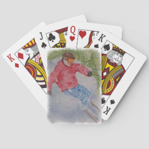 JEU DE CARTES CARTES DE SKI DOWNHILL