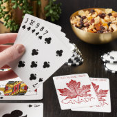 Jeu De Cartes Cartes de souvenir personnalisées Canada (In Situ)