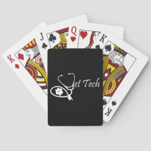JEU DE CARTES CARTES DE TECH DE VÉTÉRINAIRE