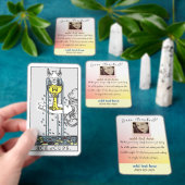 Jeu De Cartes Cartes de visite du Tarot (Insitu)