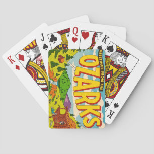 Jeu De Cartes Cartes de vœux des Ozarks