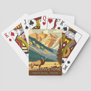 Jeu De Cartes Cartes de voyage Yellowstone