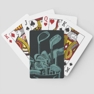 Jeu De Cartes Cartes des clubs de golf