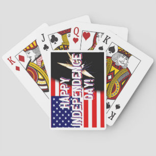 Jeu De Cartes Cartes du jour de l'indépendance