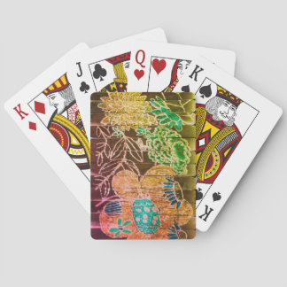 Jeu De Cartes cartes florales