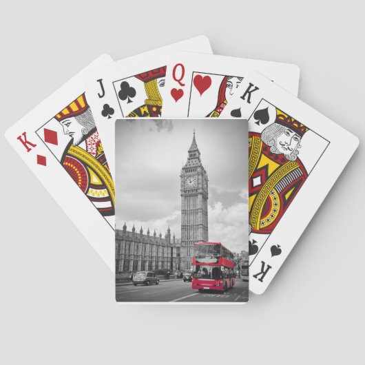 Jeu De Cartes Cartes Londres Angleterre (dos)