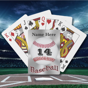 Jeu De Cartes Cartes personnalisées de base-ball pour les gars