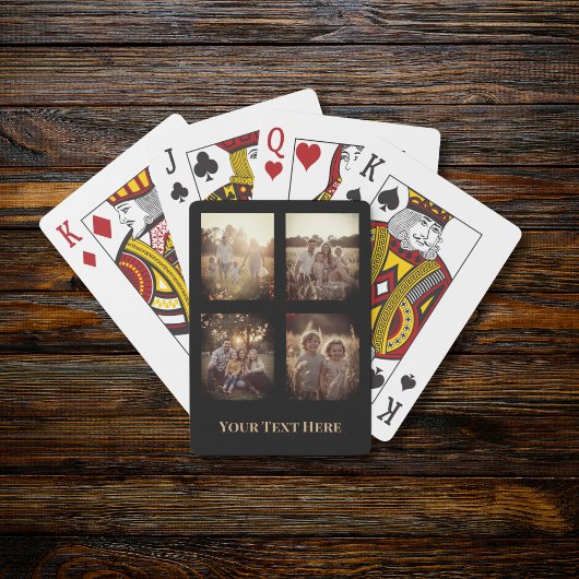 Jeu De Cartes Cartes personnalisées de lecture de photos Idées c