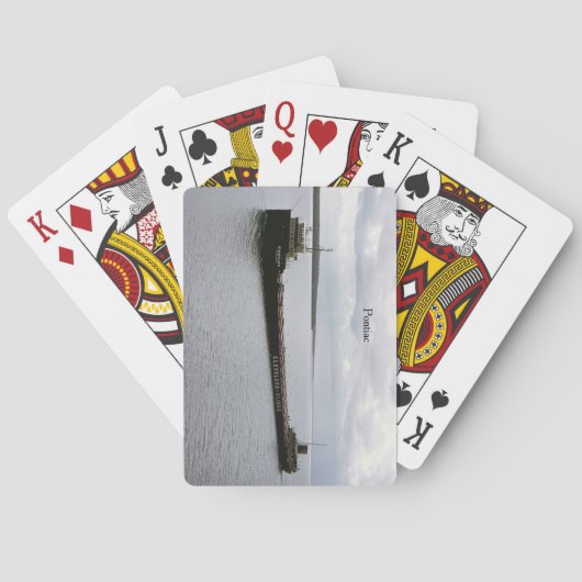 Jeu De Cartes cartes Pontiac (dos)