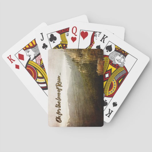 Jeu De Cartes Cartes Rainy Day (dos)