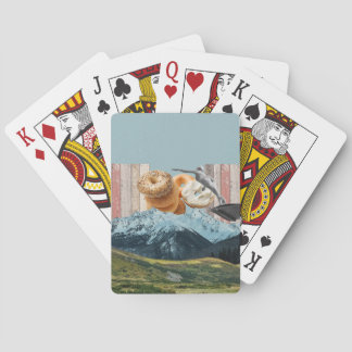 Jeu De Cartes cartes rétro collées