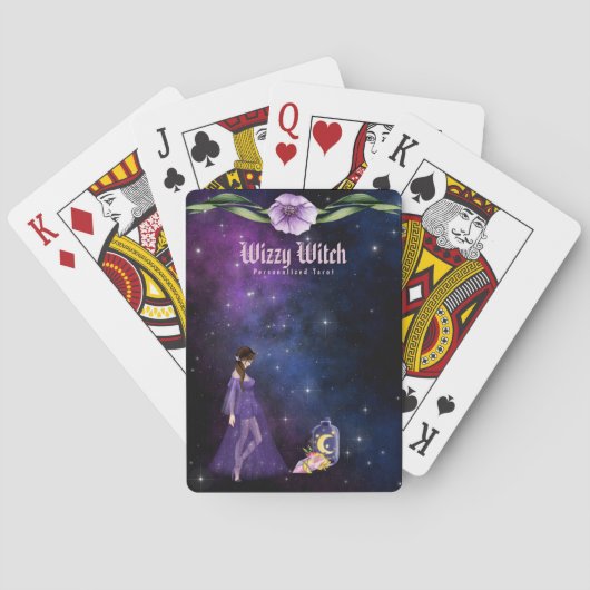 Jeu De Cartes Cartomance personnalisée Tarot Lecture Deck (dos)