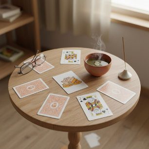 Jeu De Cartes Cartoon man Meditating Playing Cards