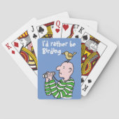 Jeu De Cartes Cartoon Oiseau Watcher & Bird (dos)