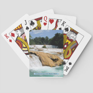 Jeu De Cartes Cascadas de Agua Azul, Chiapas, Mexique