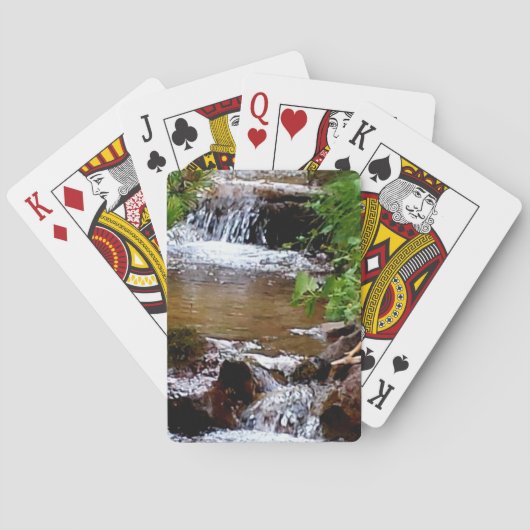 Jeu De Cartes Cascade dans le Colorado (dos)