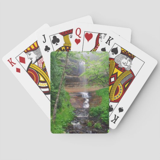 Jeu De Cartes Cascade de Munising Falls (dos)