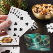 Jeu De Cartes Cascade de sérénité (In Situ)