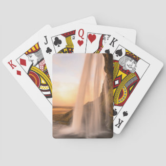 Jeu De Cartes Cascades Extraordinaires Islande Jouer aux cartes