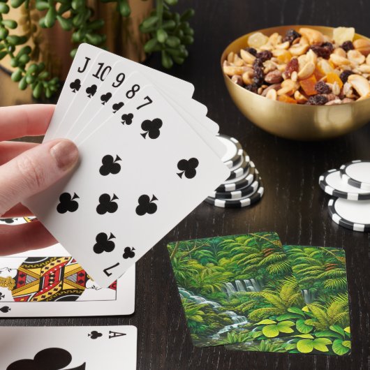 Jeu De Cartes Cascades tropicales (In Situ)