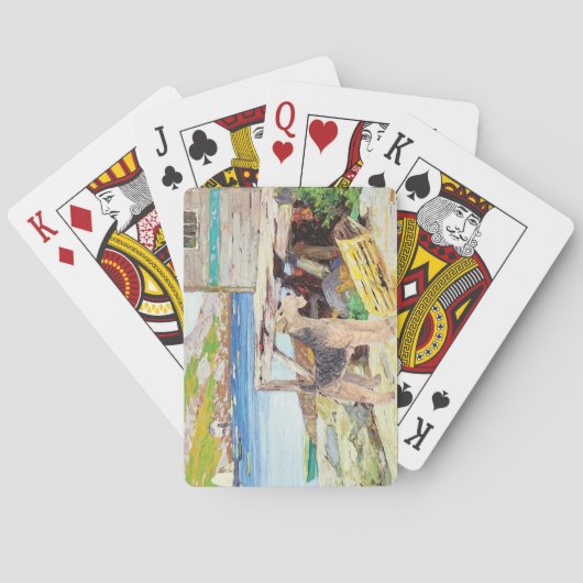 Jeu De Cartes Casiers à homards (dos)