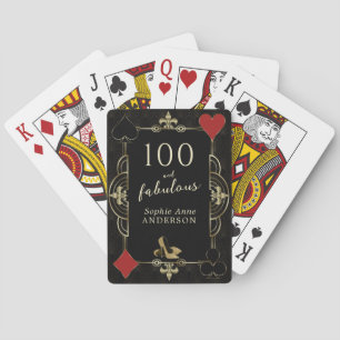 Jeu De Cartes Casino Vegas Poker 100 et fabuleuse fête d'anniver
