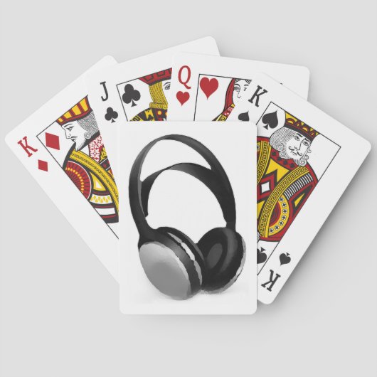 Jeu De Cartes Casque Pop Art (dos)