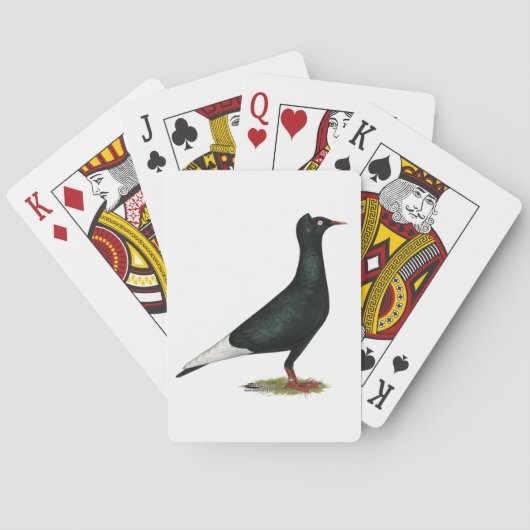 Jeu De Cartes Casquette noir vol (dos)