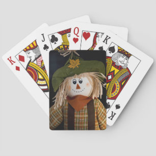 Jeu De Cartes Casquette vert et épouvantail