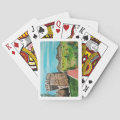 Jeu De Cartes Castell de Benisanó Peinture d'Alfred Fox (dos)