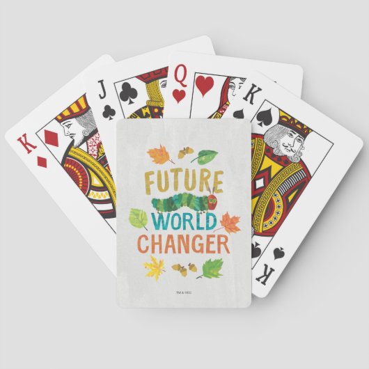 Jeu De Cartes Caterpillar World Changer Jouer des cartes (dos)