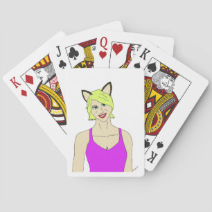 Jeu De Cartes catgirl